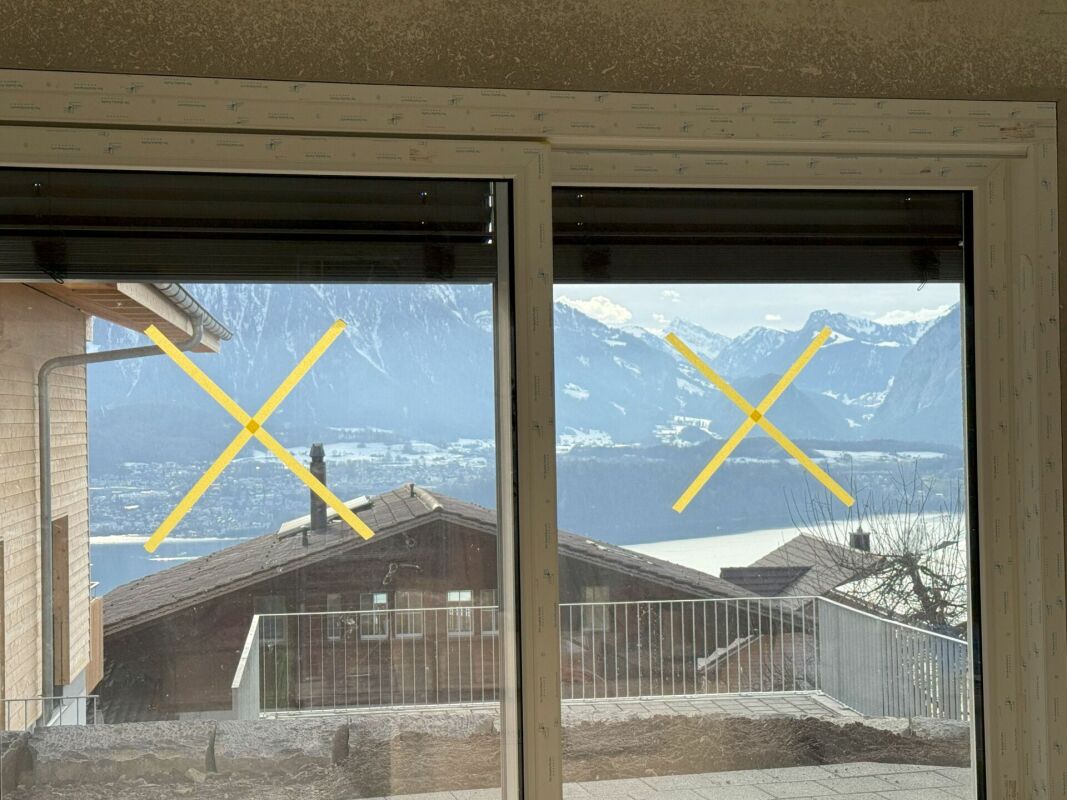 Gallery image Aussicht Untergeschoss Richtung Niesen und Thunersee